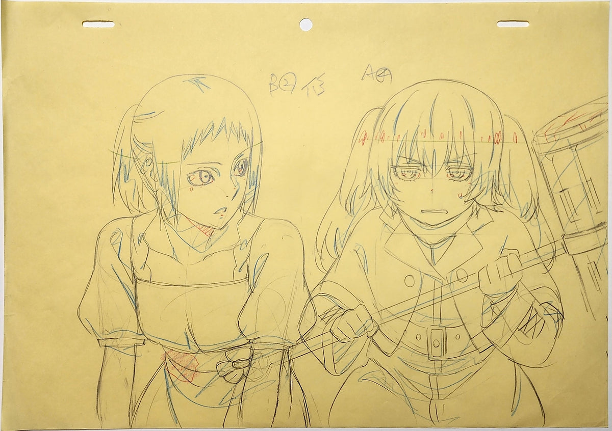 Tokyo Ghoul Animation Production Cel Drawing: 4458