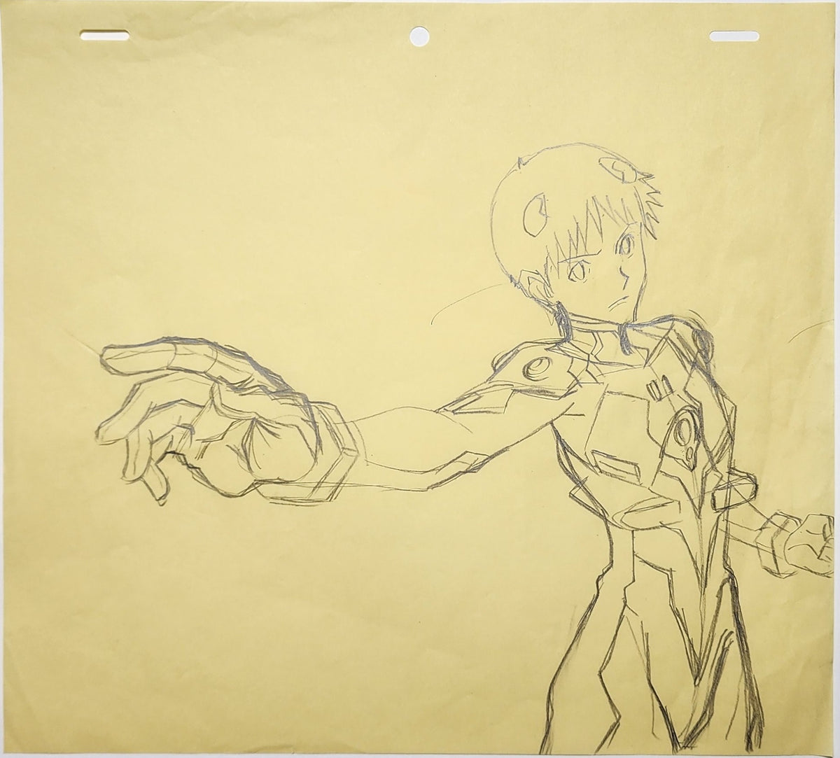 Evangelion Shinji Ikari Animation Production Cel Drawing Genga: 4461