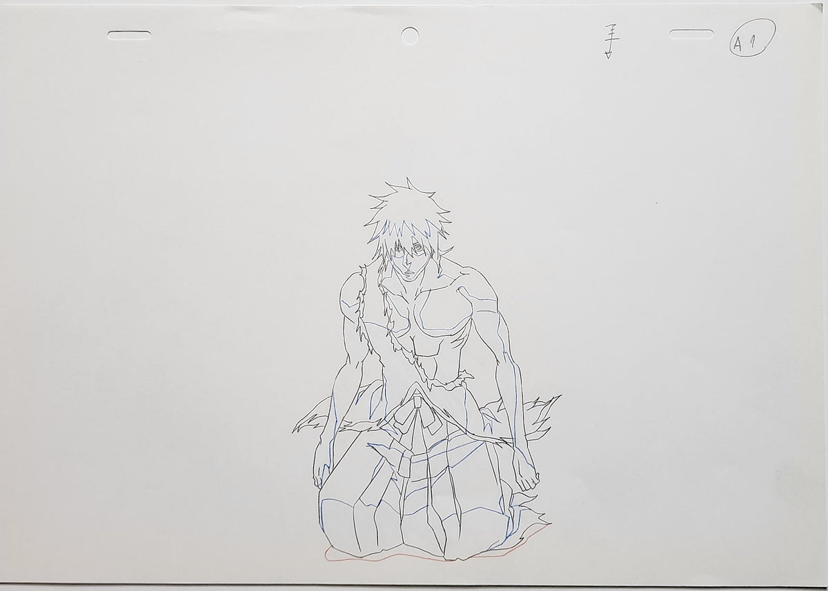 Bleach Animation Production Cel Drawing Douga Genga: Ichigo - 4507