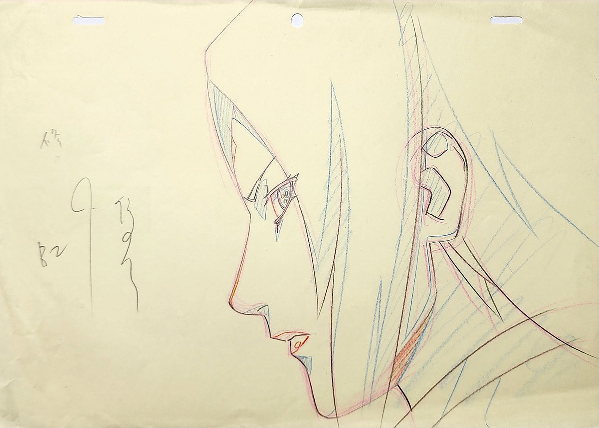Naruto Drawing Animation Production Cel Genga Douga: Tsunade - 4728