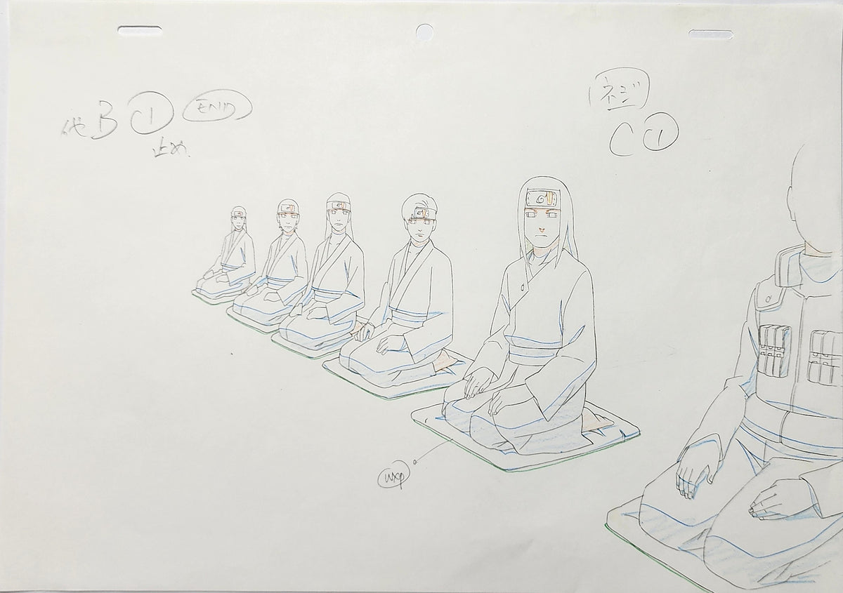 Naruto Drawing Animation Production Cel Genga Douga: 4730