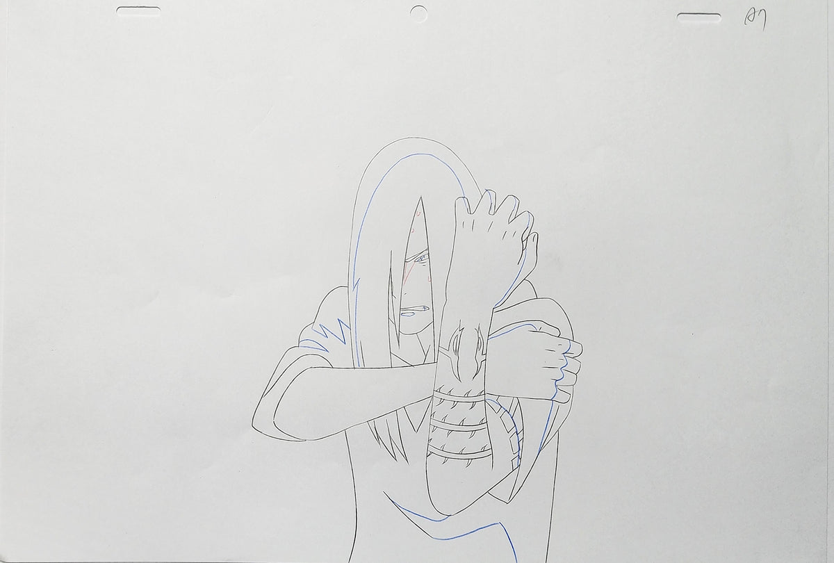 Naruto Drawing Animation Production Cel Genga Douga: Orochimaru - 4745