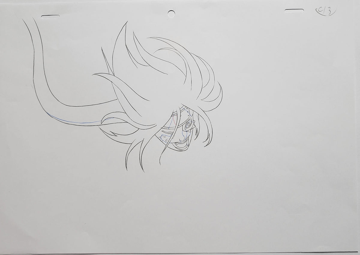 Naruto Drawing Animation Production Cel Genga Douga: Orochimaru - 4798