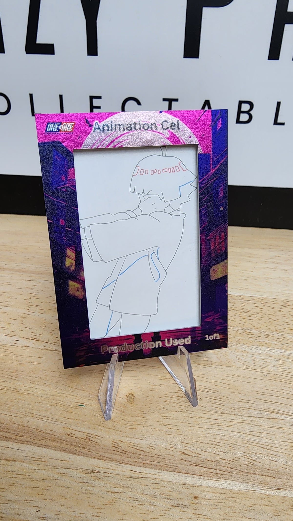 Boruto Production Used Animation Cel Drawing Card 1of1