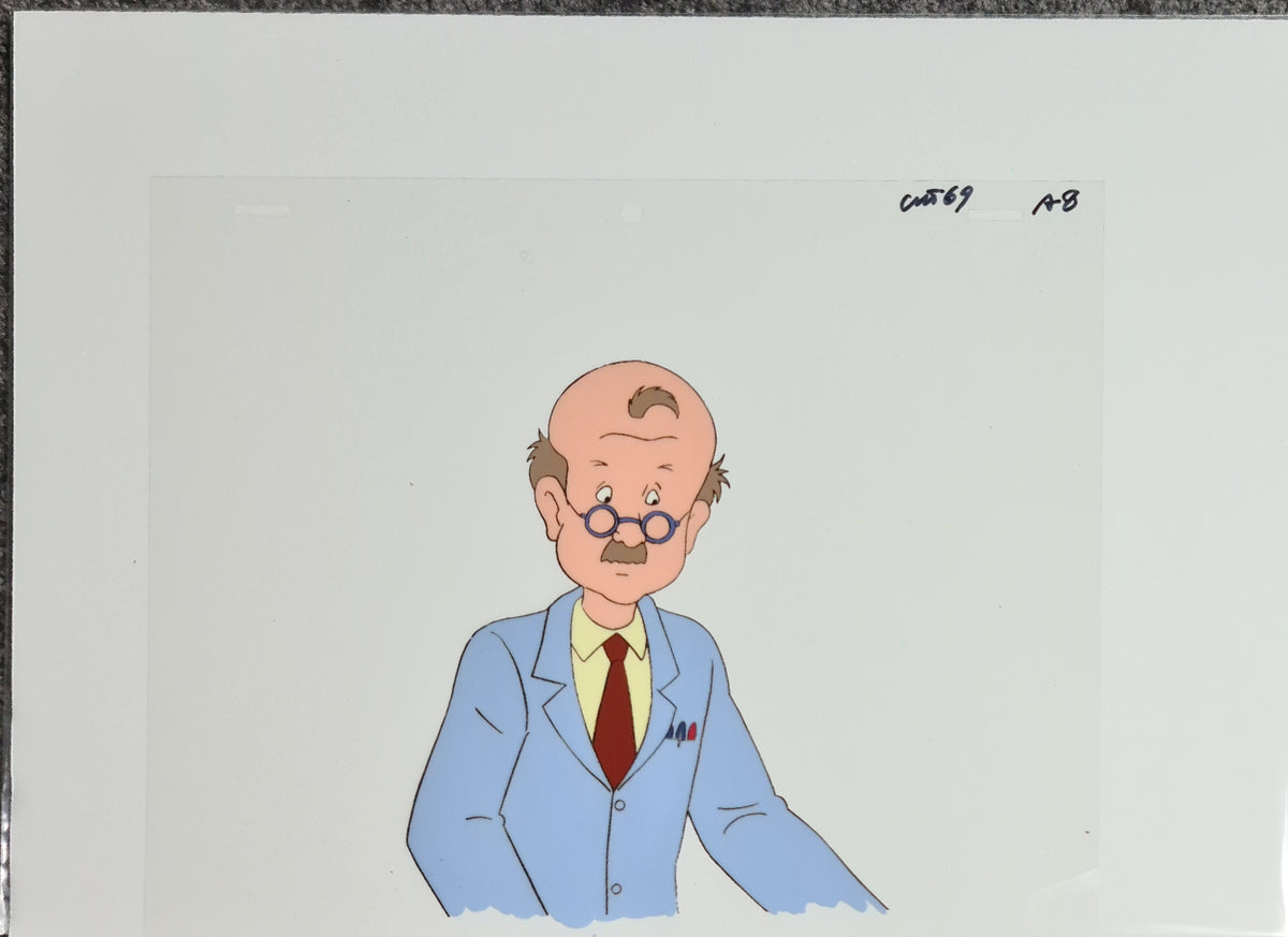 The Real Ghostbuster Animation Production Cel: Scientist - 863