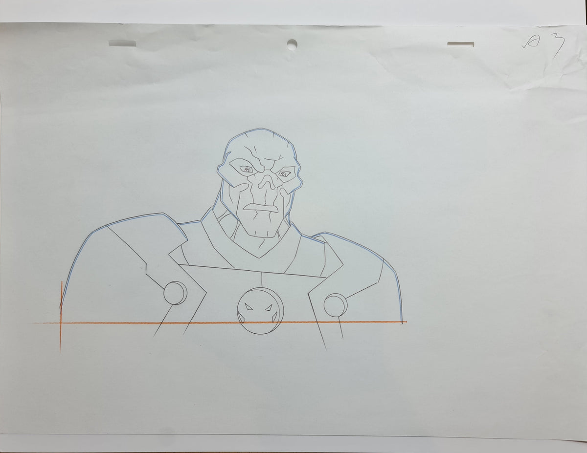 Marvel Avengers Assemble Production Animation Cel Drawing: 1543