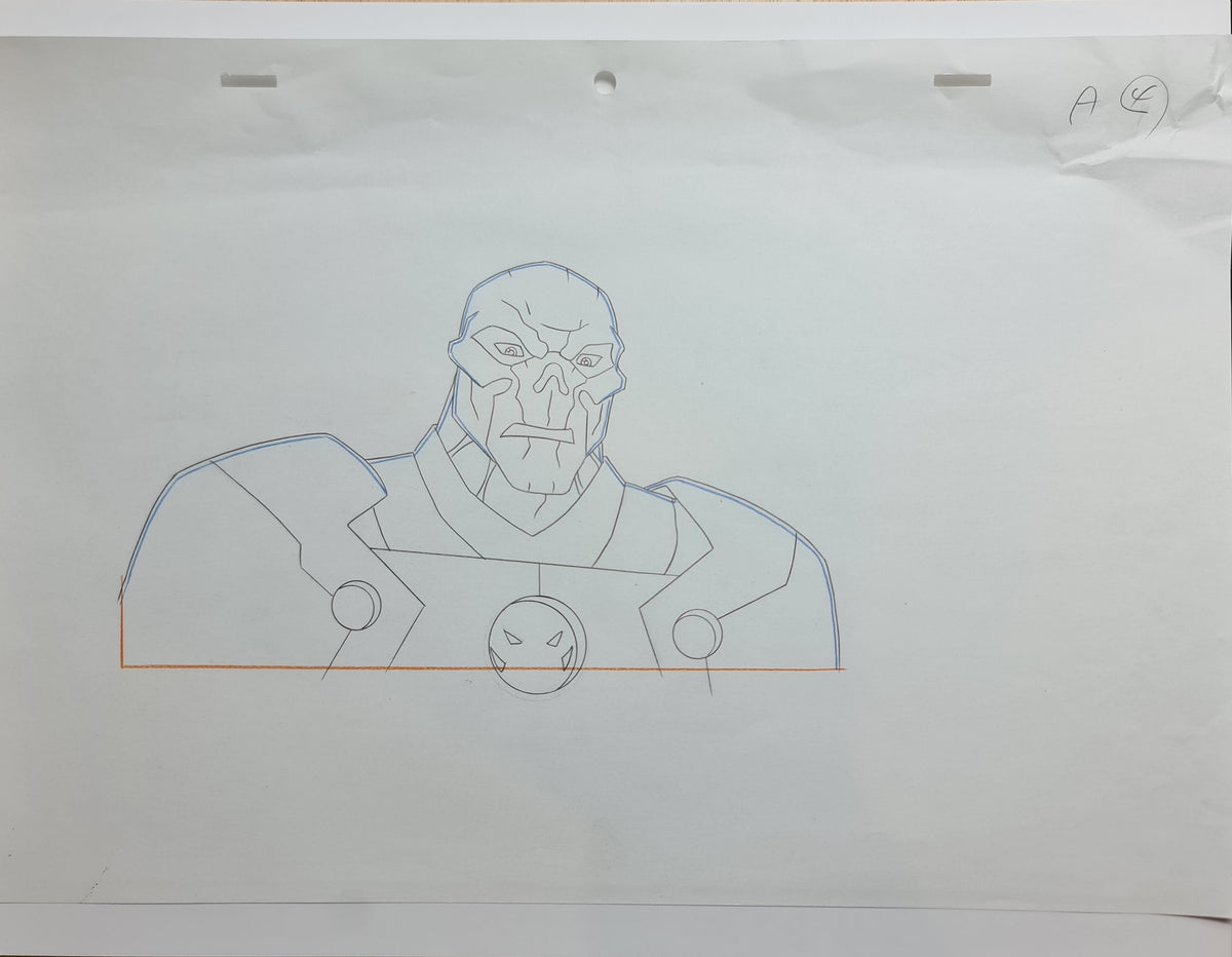Marvel Avengers Assemble Production Animation Cel Drawing: 1544
