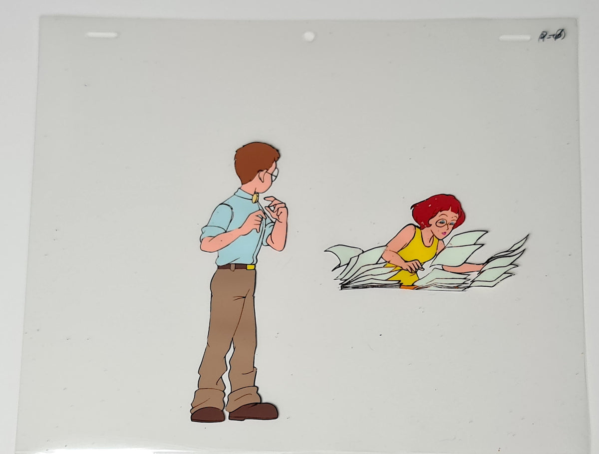 The Real Ghostbuster Animation Production Cel - 1787