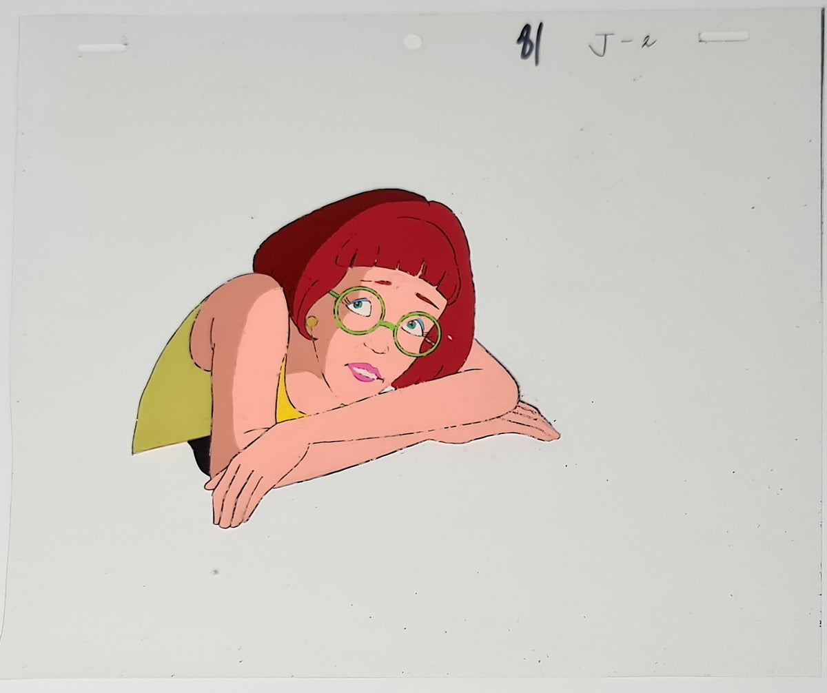 The Real Ghostbuster Animation Production Cel - 1795