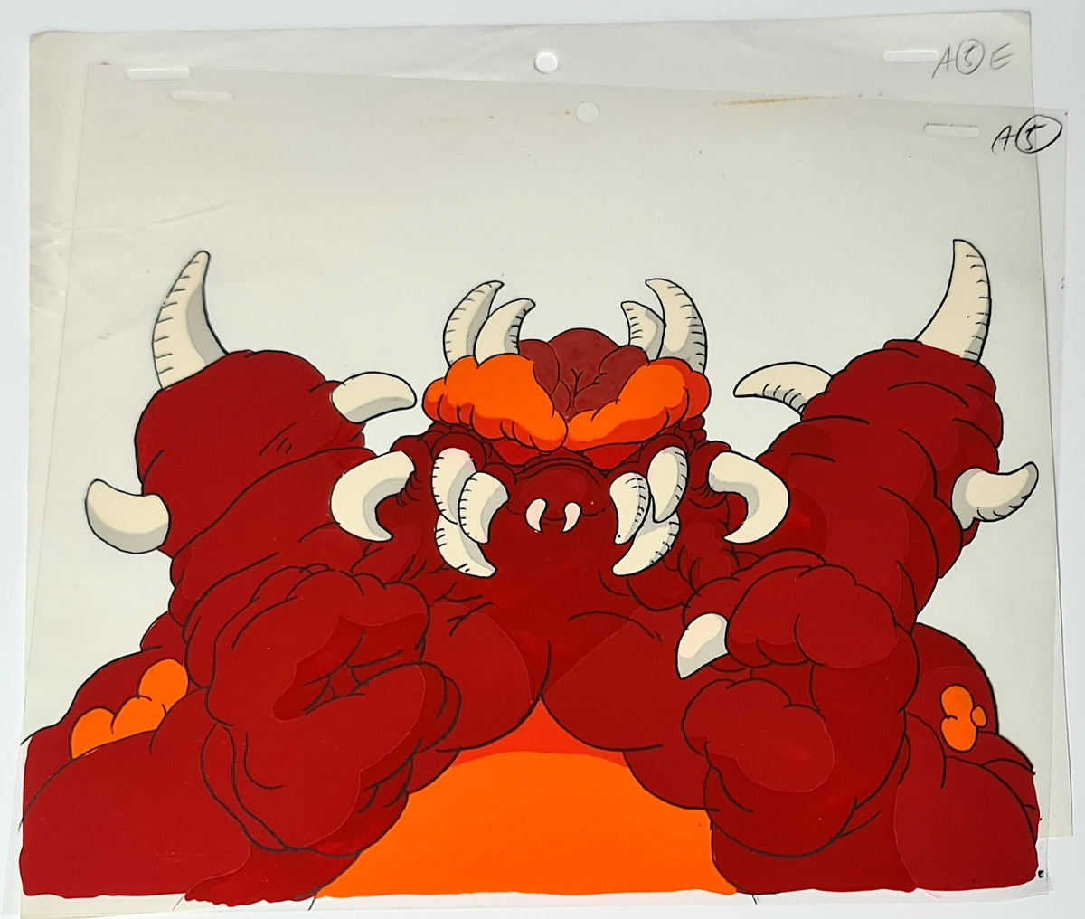 The Real Ghostbuster Animation Production Cel - 1813