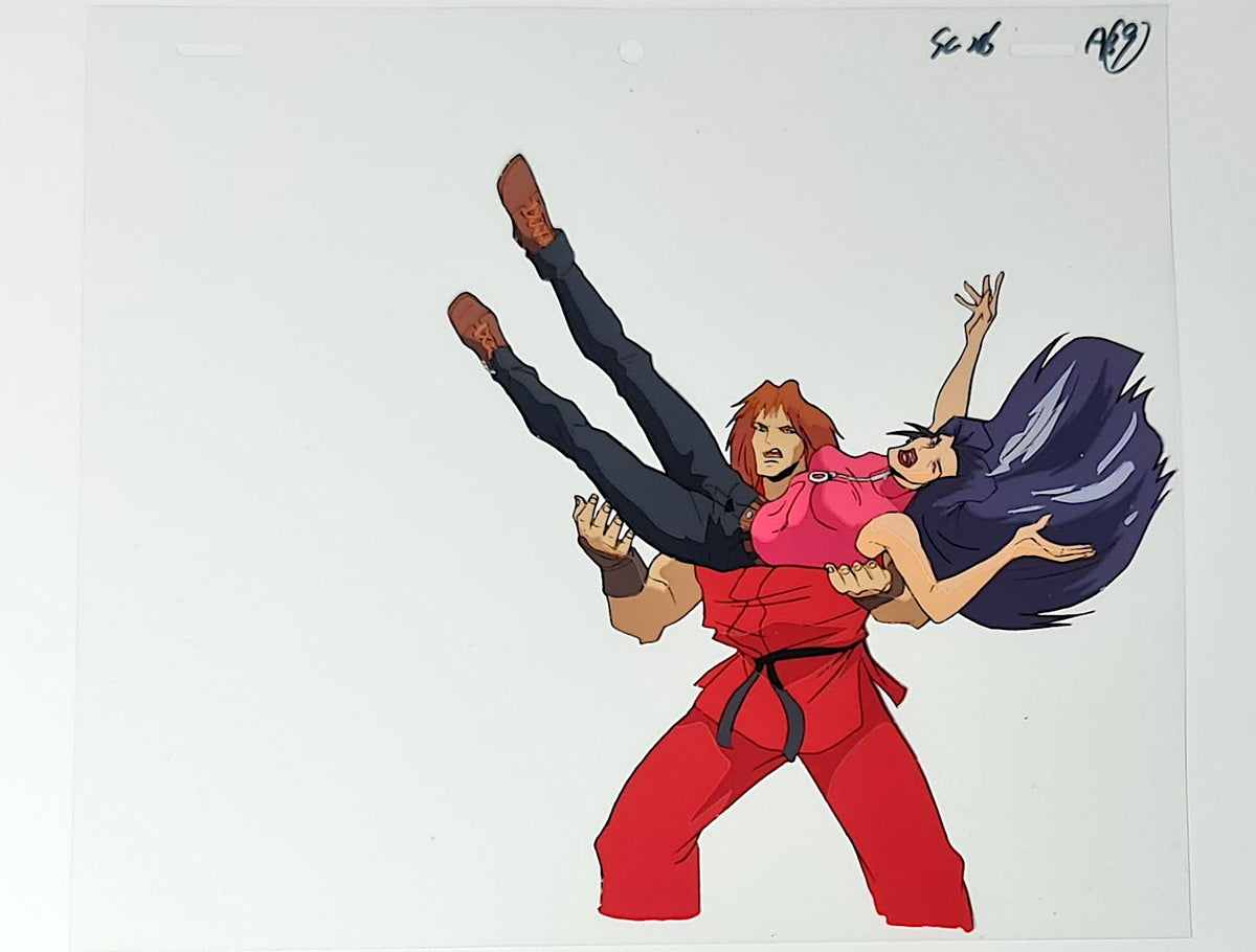 Street Fighter Animated Series Animation Production Cel: 1916