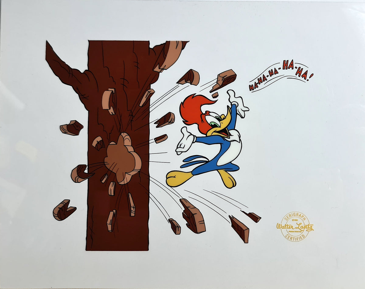 Woody Woodpecker Serigraph Sericel Animation Cel: 2715