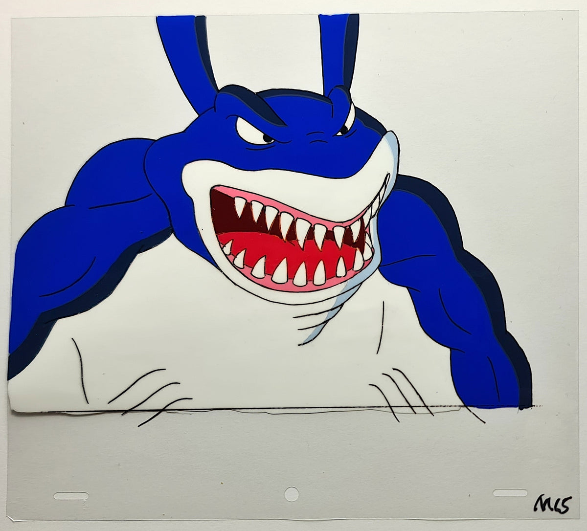 Street Sharks Animation Production Cel: Mantaman - 3061
