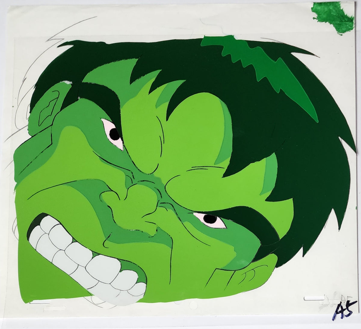 Animation Production Cel Drawing: The Hulk - 3714