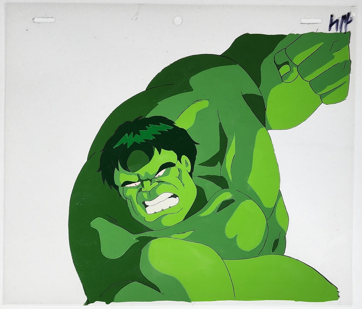 Animation Production Cel Drawing: The Hulk - 3715
