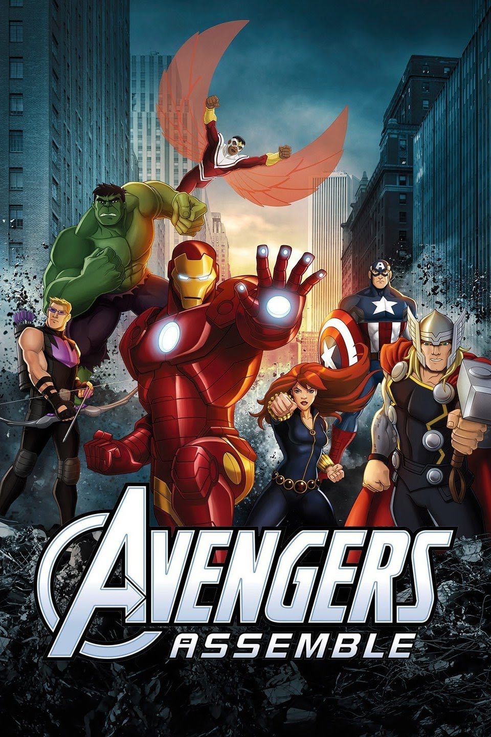 Marvel Avengers Assemble Animation Drawings