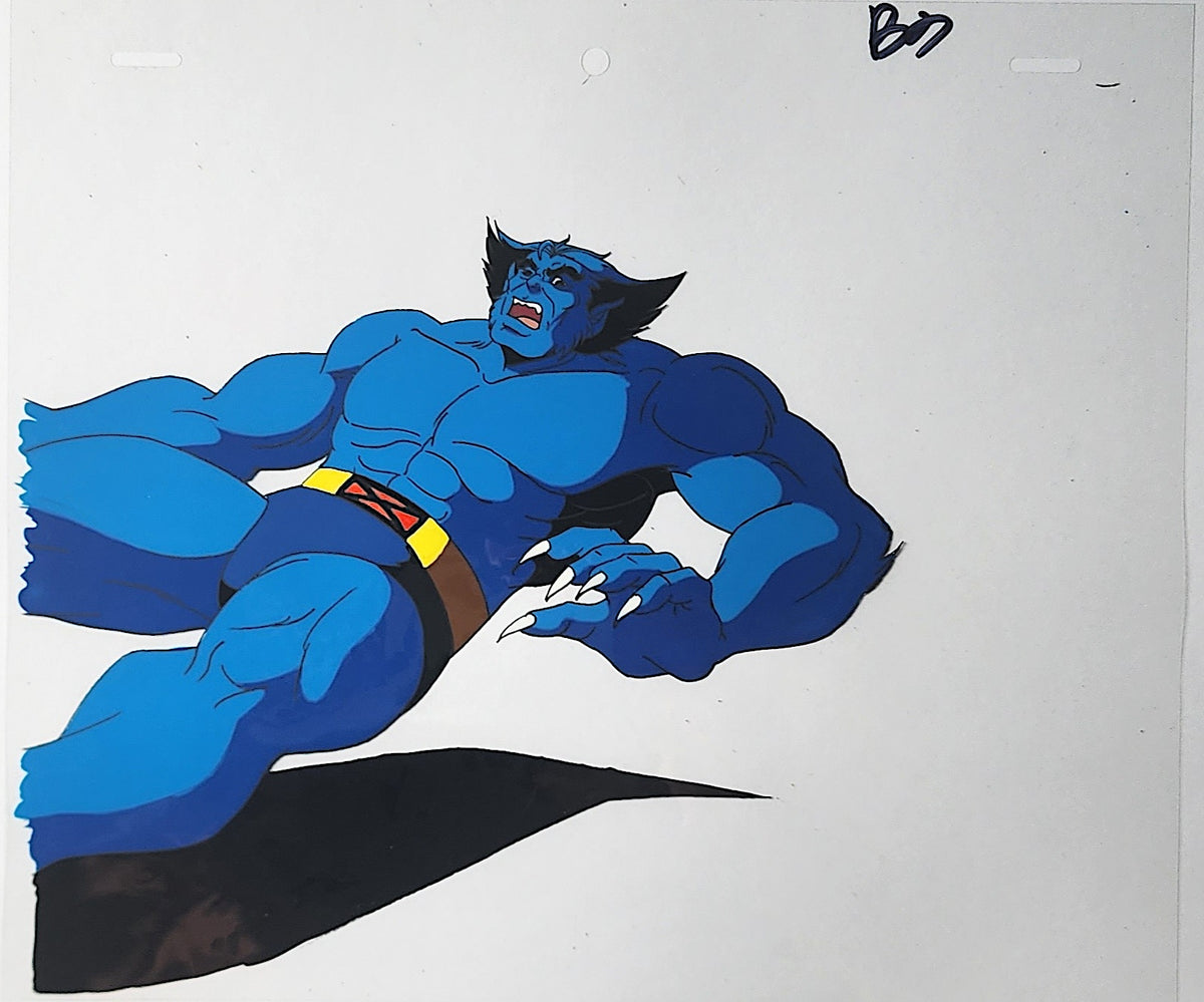 X-Men Beast Animation Production Cel: 3869