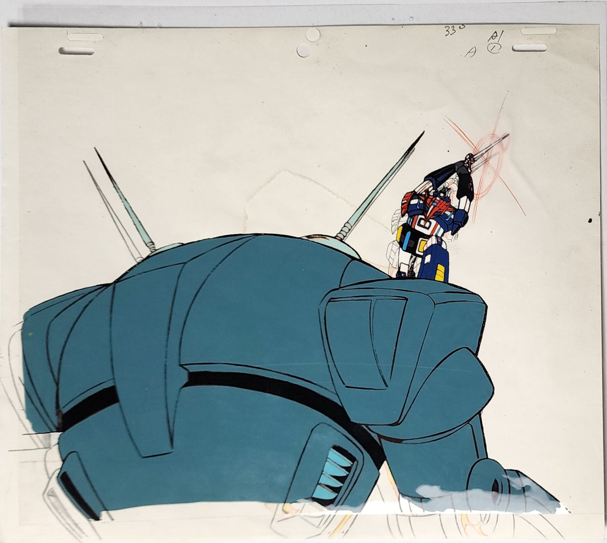 Voltron Vehicle Force Anime Animation Production Cel: 4395