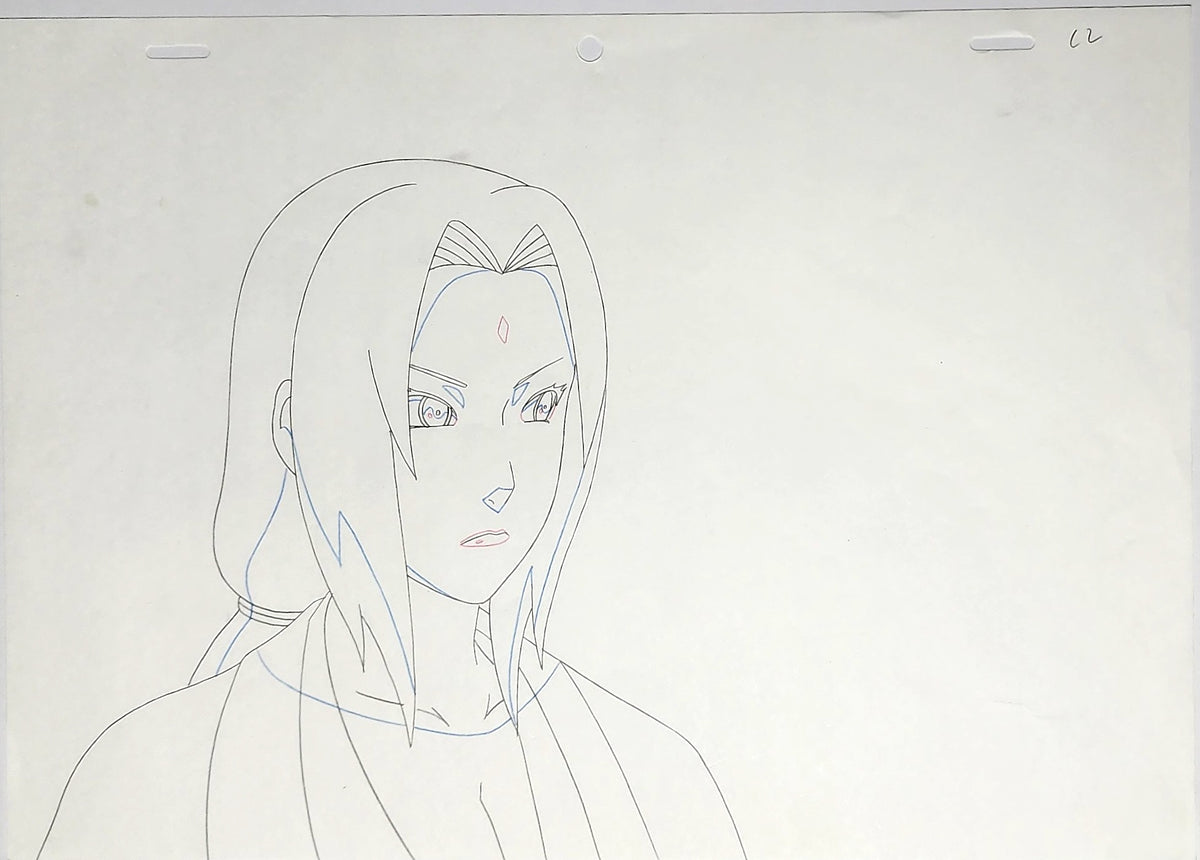 Naruto Animation Production Cel Drawing Douga: Tsunade - 4443