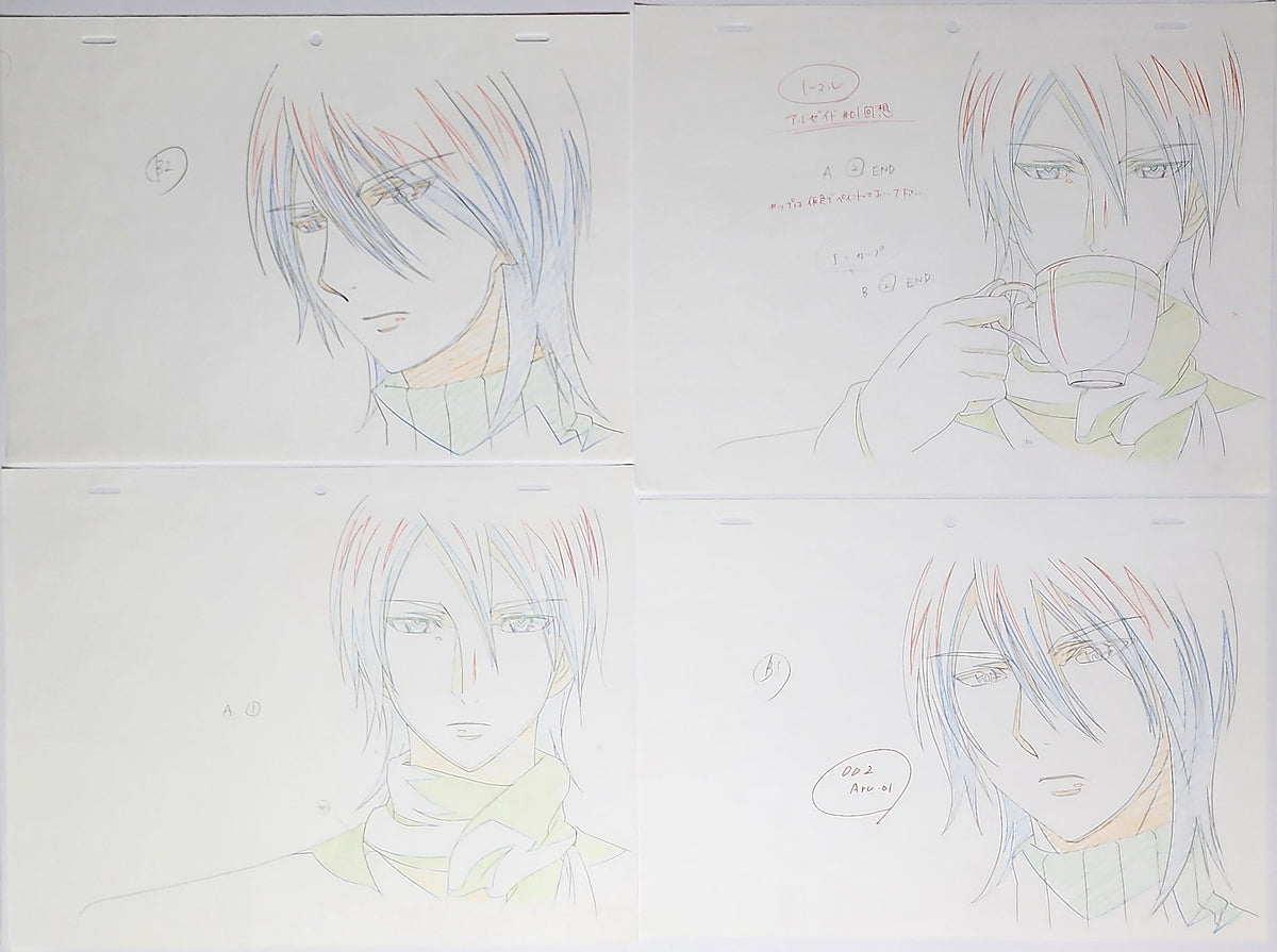 Hantenkou Yuugi - Dazzle Animation Production Cel Drawing: 9 Sheets - 4449