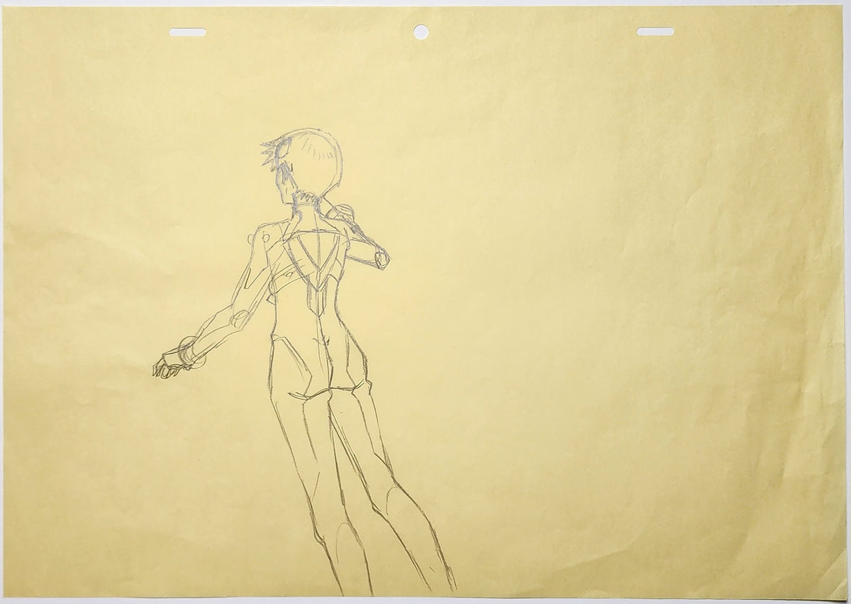 Evangelion Shinji Ikari Animation Production Cel Drawing Genga: 4464