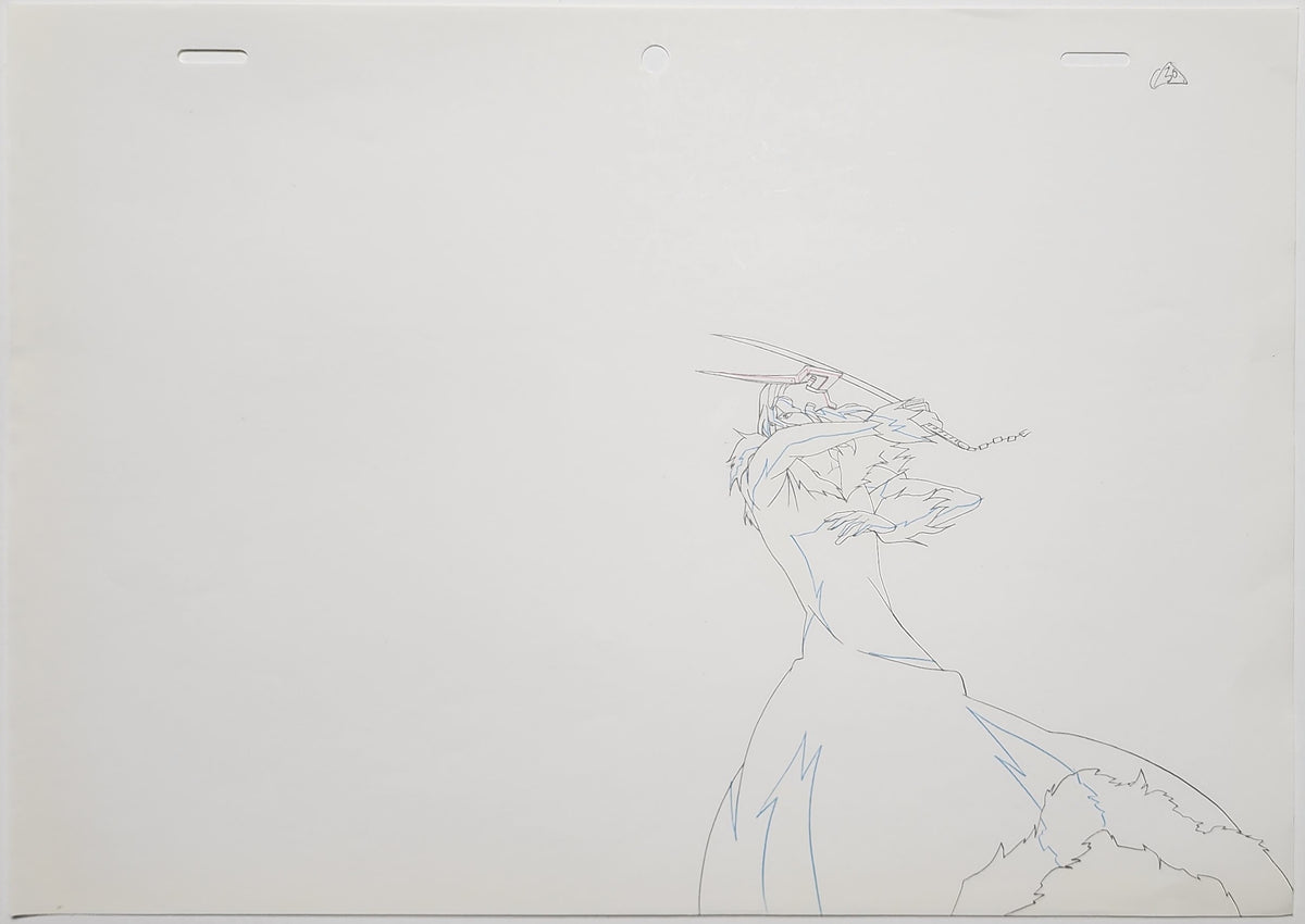 Bleach Animation Production Cel Drawing Douga Genga: Ichigo - 4467