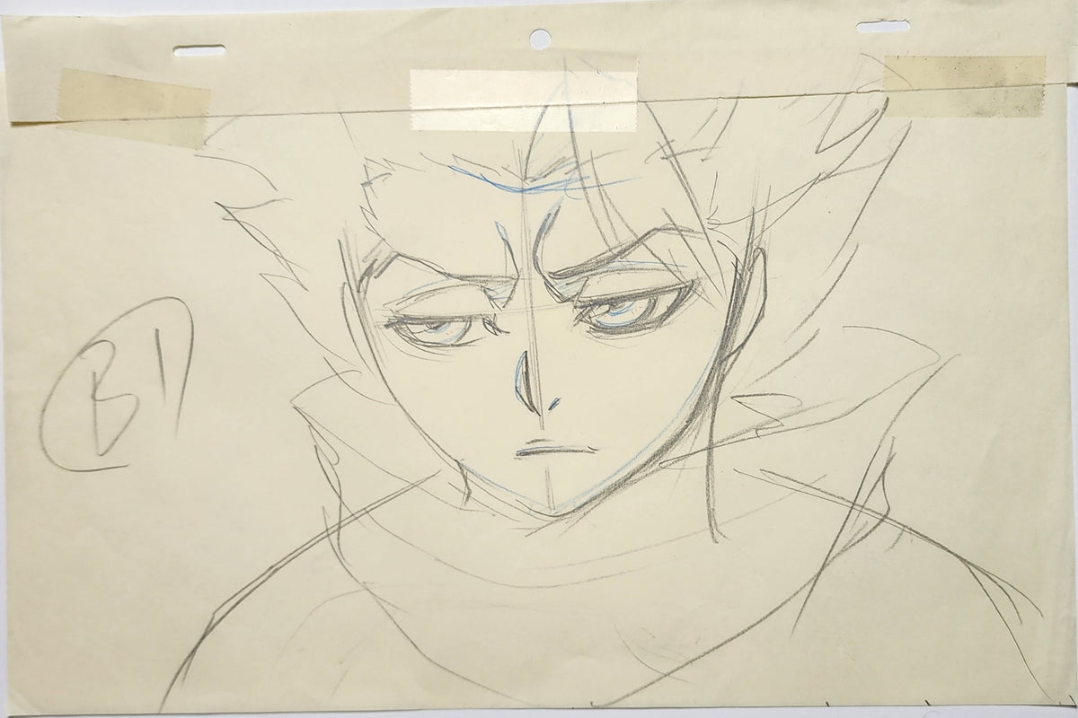Bleach Animation Production Cel Drawing Douga Genga: Toshiro - 4481