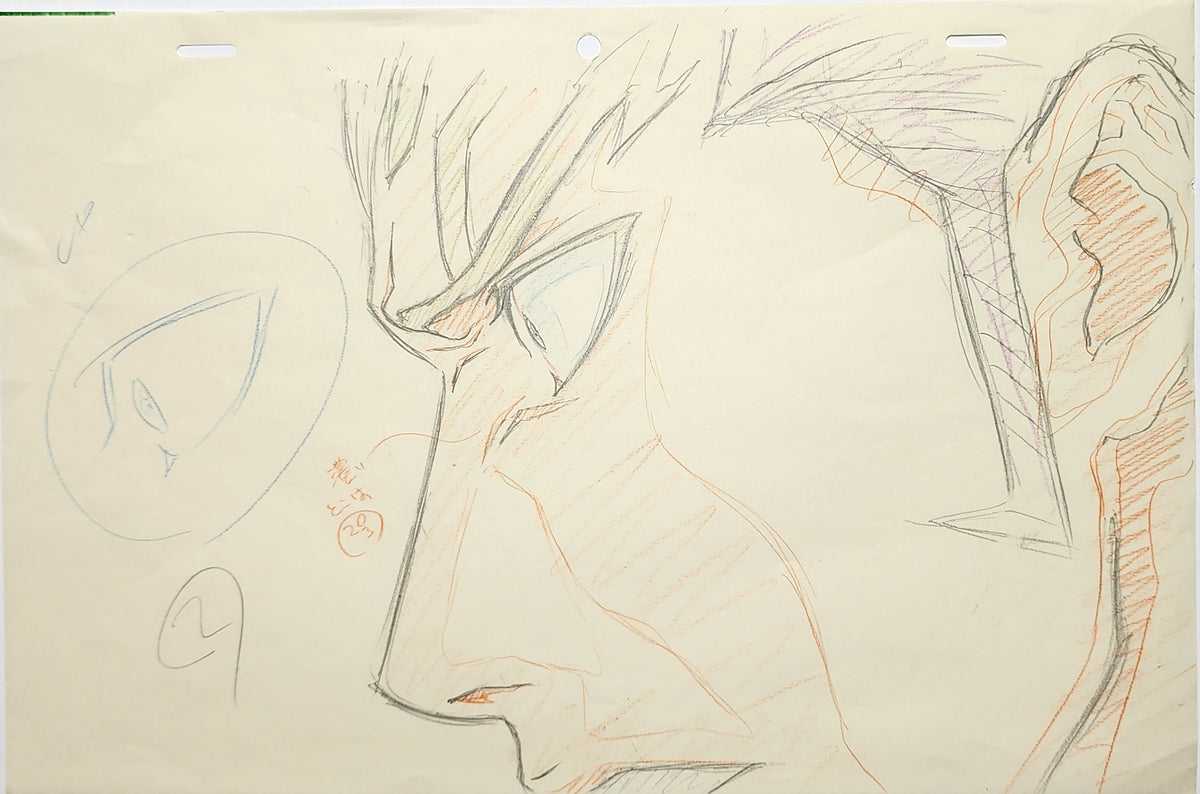 Bleach Animation Production Cel Drawing Douga Genga: Ichigo - 4493