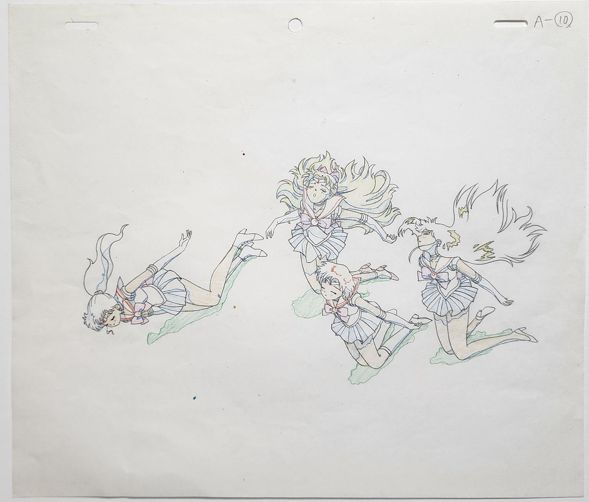 Sailor Moon Animation Production Cel Drawing Genga Douga: 4519