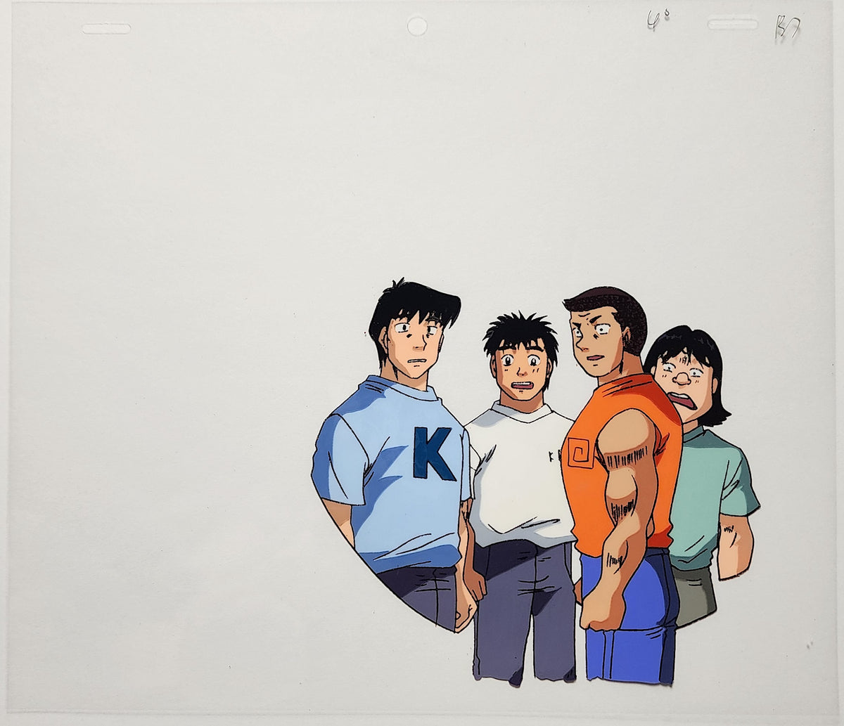 Hajime no Ippo Animation Production Cel Douga: 4565