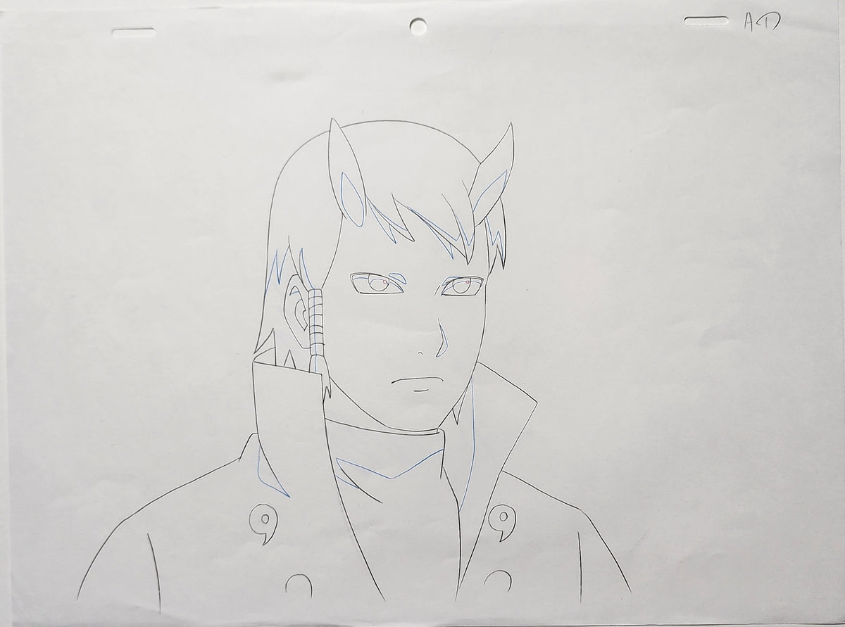Naruto Animation Production Cel Drawing Douga: Hamura - 4661