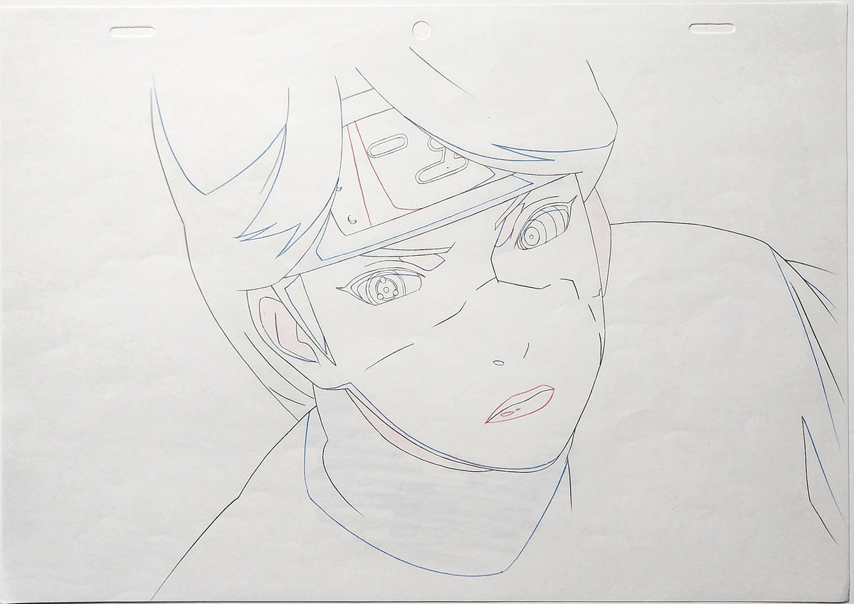 Naruto Animation Production Cel Drawing Douga: Yugito - 4667
