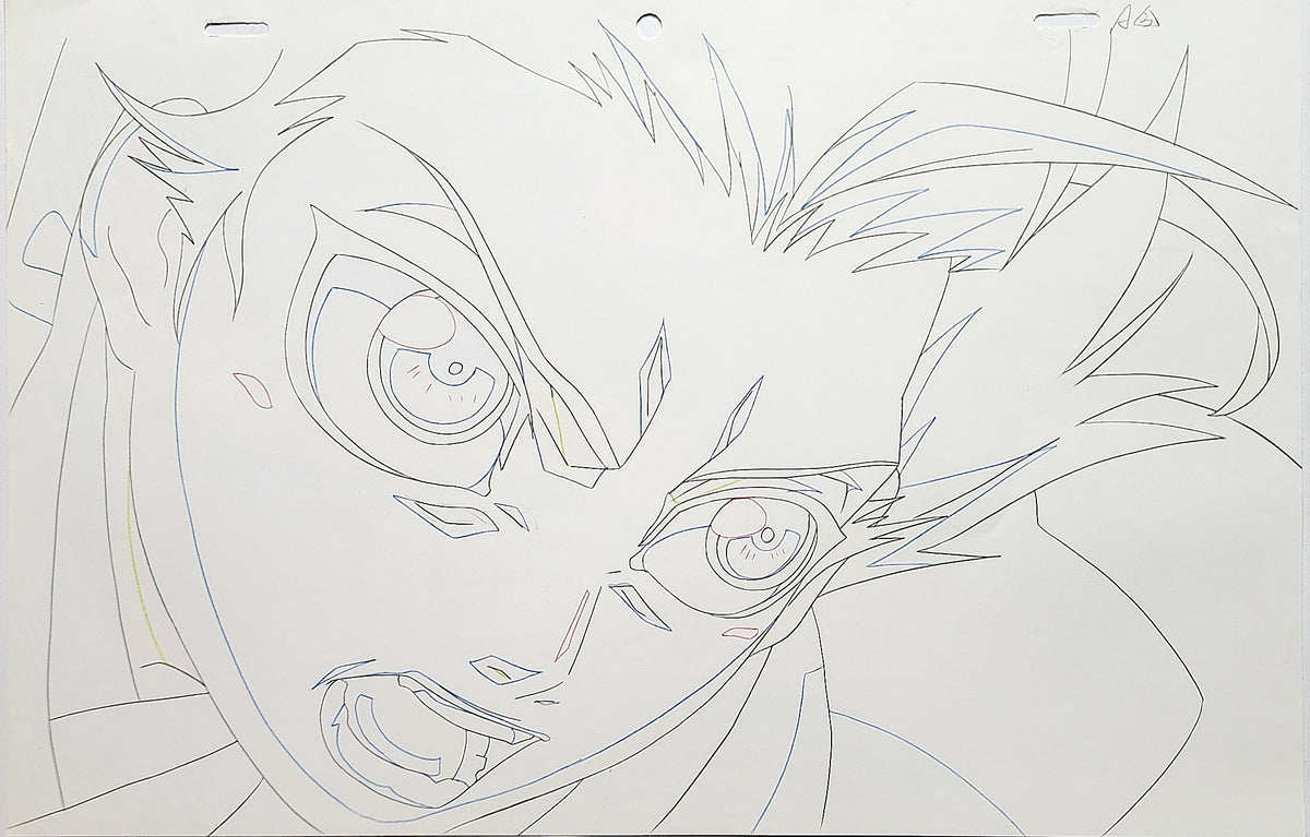 Bleach Animation Cel Production Drawing Douga Genga: Toshiro - 4828
