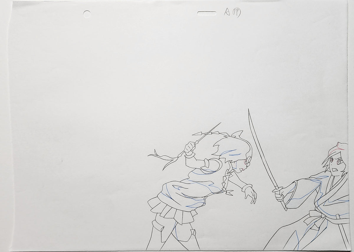 Bleach Animation Cel Production Drawing Douga Genga: 4998