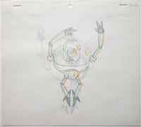 Load image into Gallery viewer, DBZ Dragon Ball GT Z Animation Production Cel Anime Genga Douga: Giru - 5062
