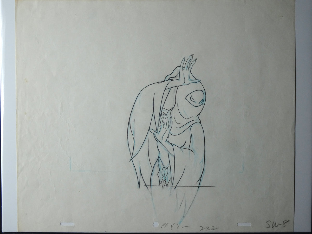 She-Ra Princess of Power Production Drawing: Shadow Weaver - 564