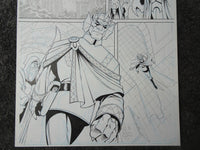 Load image into Gallery viewer, Devils Due Voltron Original Comic Art #1 Pg 16 E.J. SU Pencil - 729
