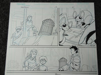 Load image into Gallery viewer, Devils Due Voltron Original Comic Art #3 Pg 21 - 731
