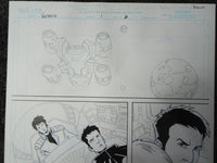 Load image into Gallery viewer, Devils Due Voltron Original Comic Art #1 Pg 6 E.J. SU Pencil - 733
