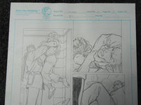 Load image into Gallery viewer, Devils Due Voltron Original Comic Art #7 Pg 11 E.J. SU Pencil - 748
