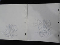 Load image into Gallery viewer, Fat Albert Production Cel Drawing: Brown Hornet 2Pack - 762
