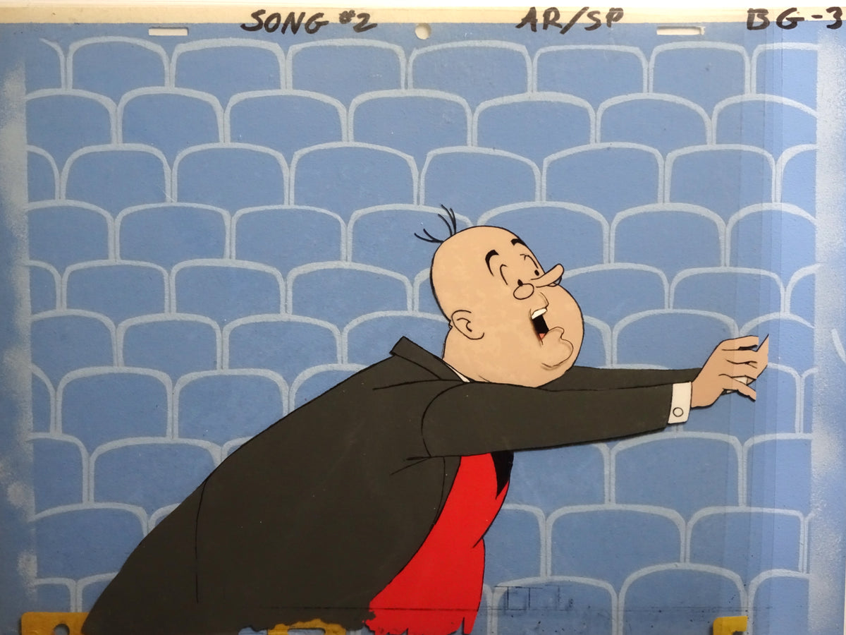 Archie Animation Production Cel: Mr Weatherbee - 776