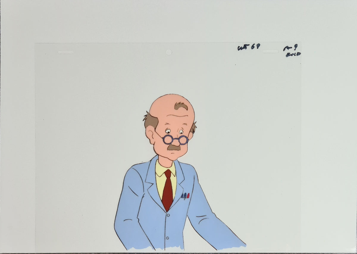 The Real Ghostbuster Animation Production Cel: Scientist - 864