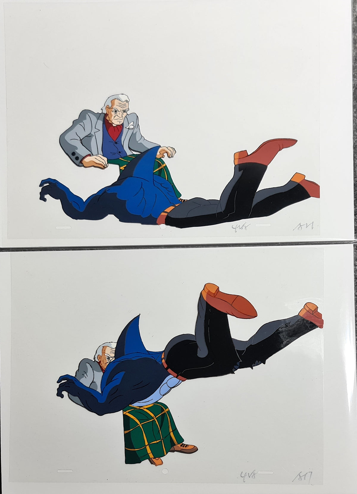 Street Sharks Animation Production Cel: 887
