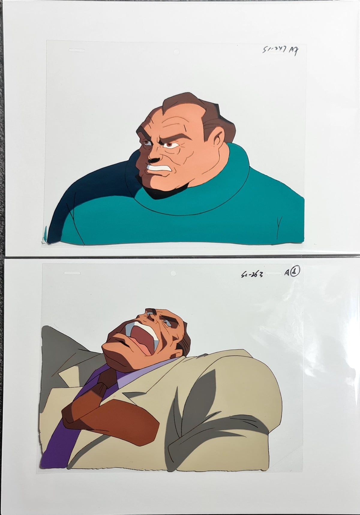 Street Fighter Animated Series Animation Production Cel: 906
