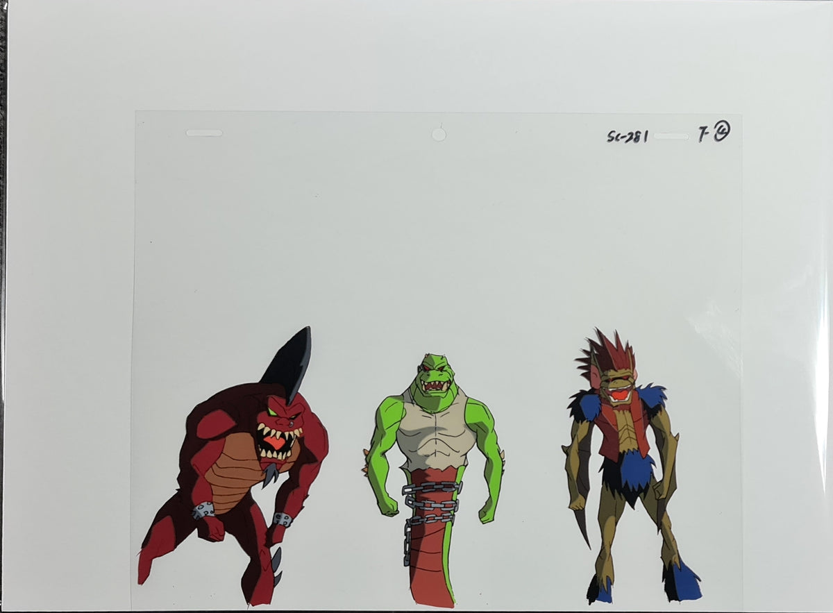 Street Fighter Animated Series Animation Production Cel: 914