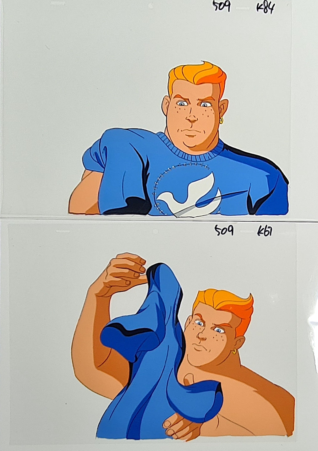 Street Sharks Animation Production Cel: 920