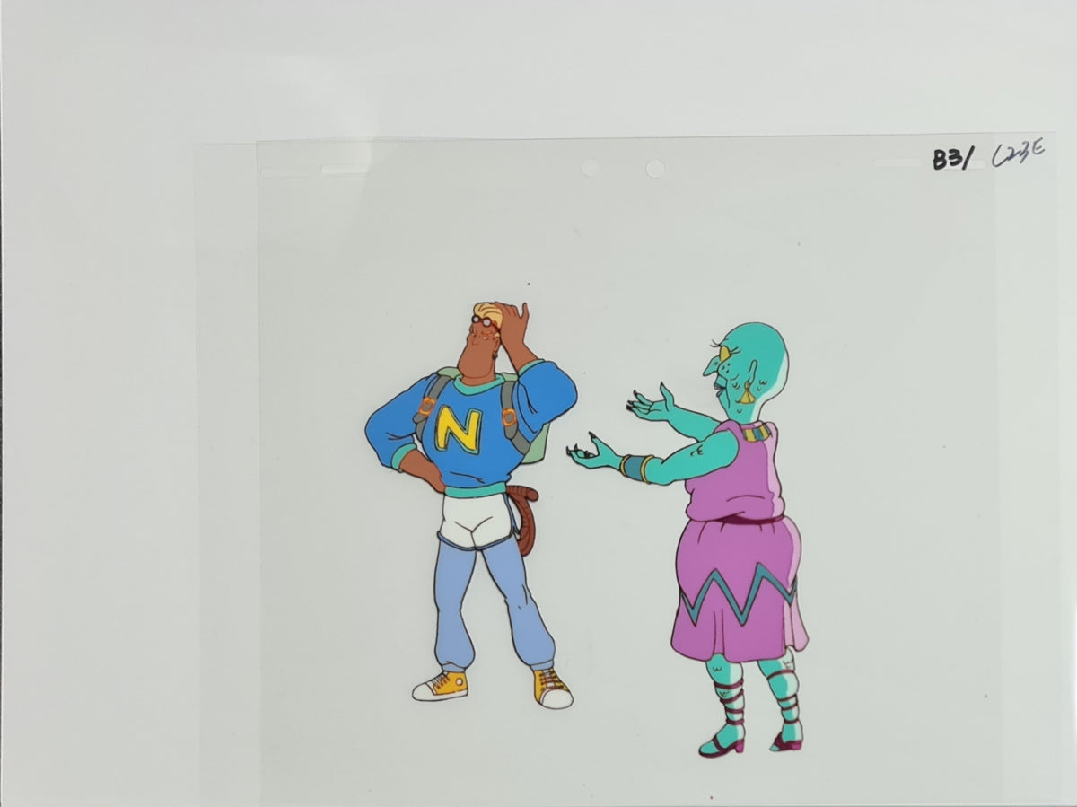 Captain N - The Game Masters Animation Production Cel: 961