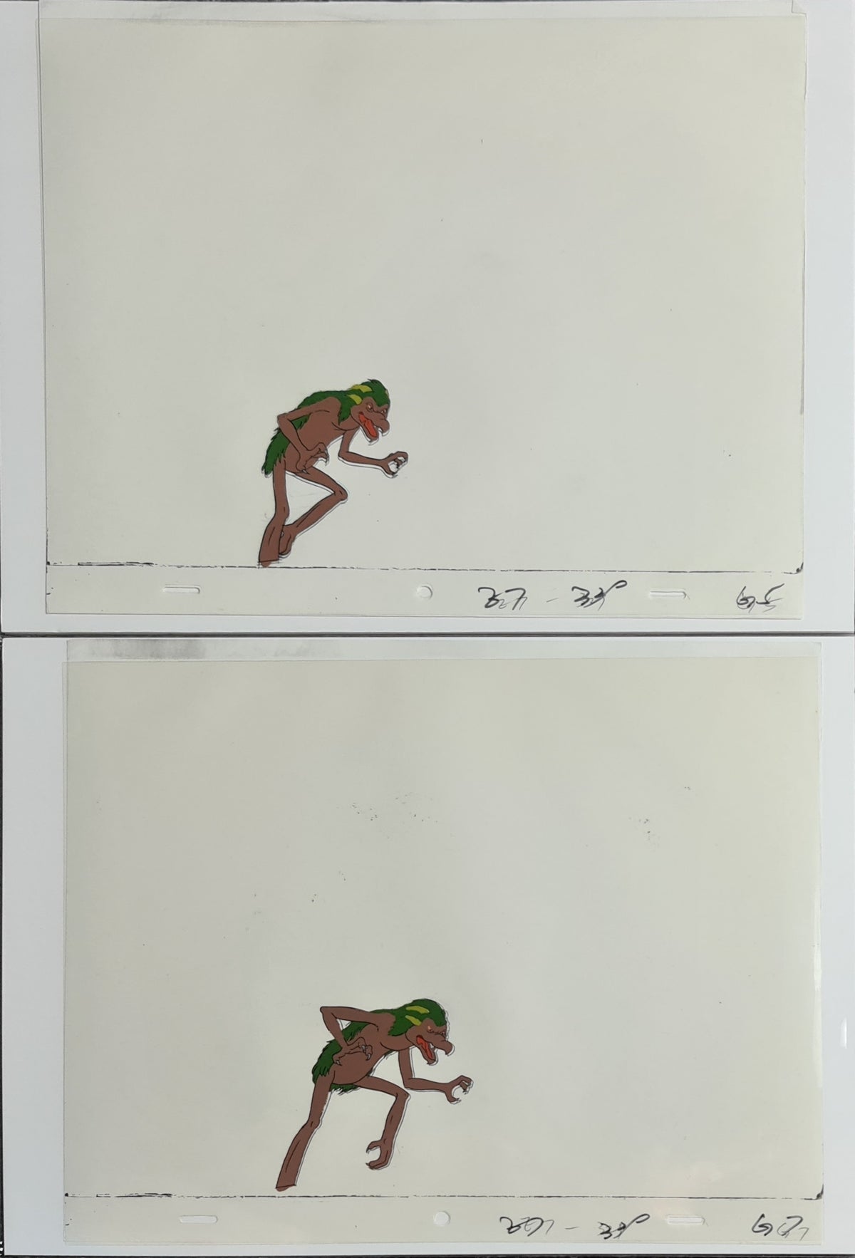 2 Pack Star Wars: Ewoks Animation Production Cel - 1005