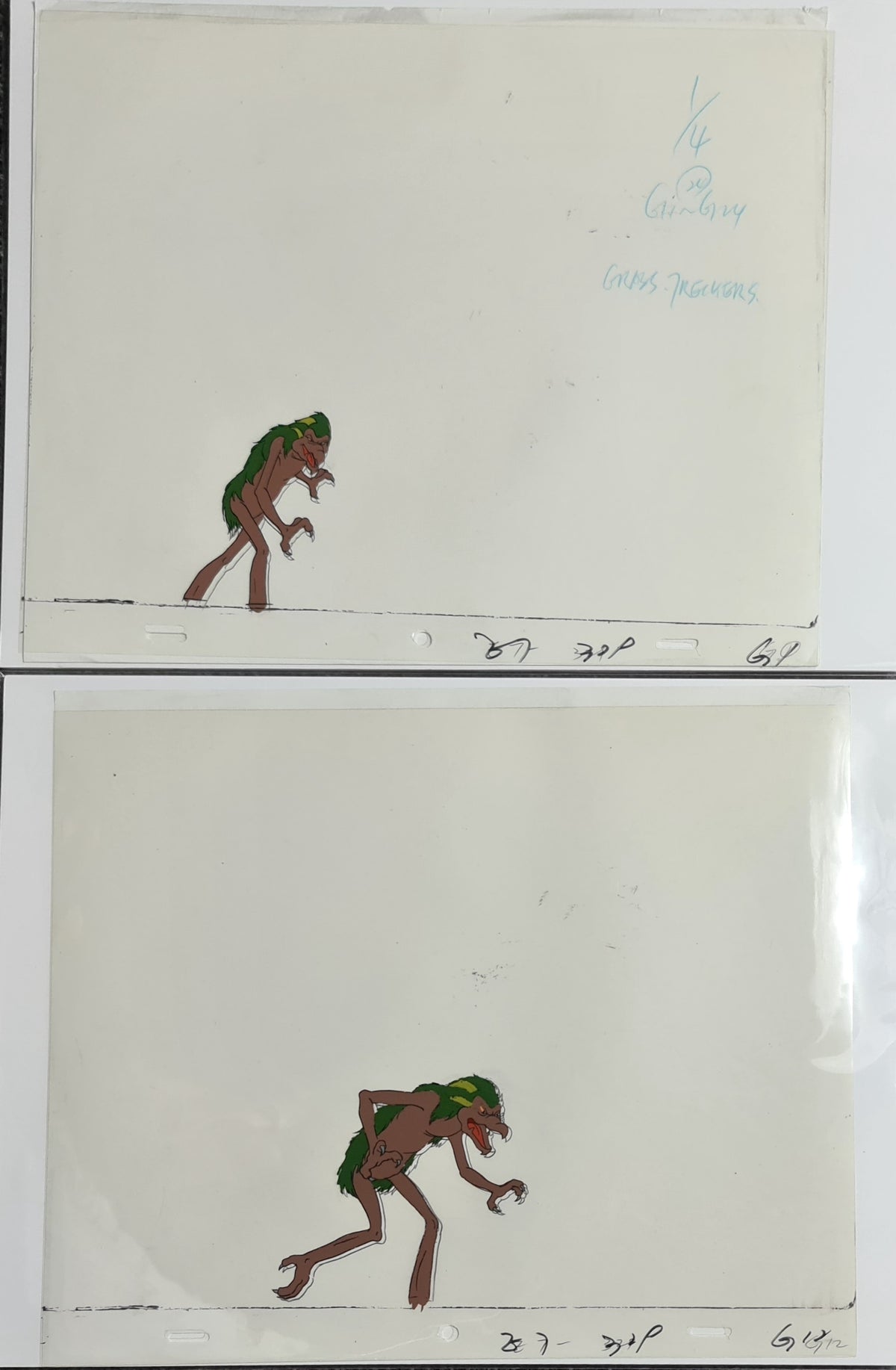 2 Pack Star Wars: Ewoks Animation Production Cel - 1011